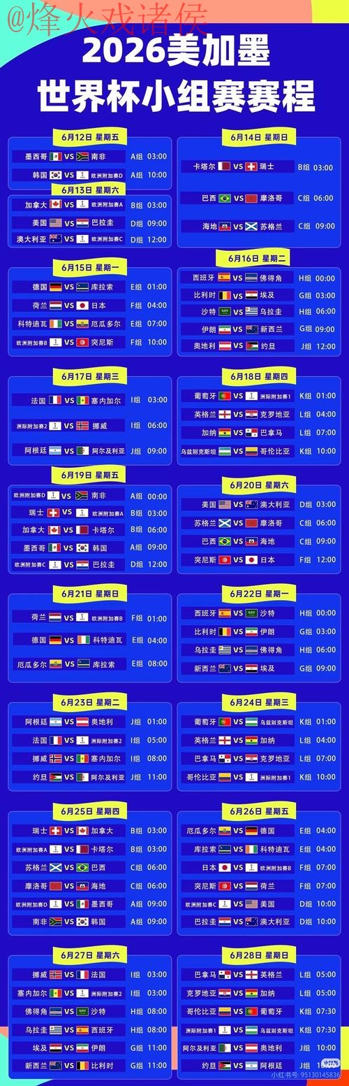 2026世界杯直播最新全站资讯汇总